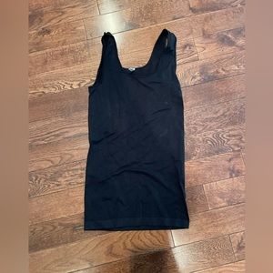 Black shapewear tank